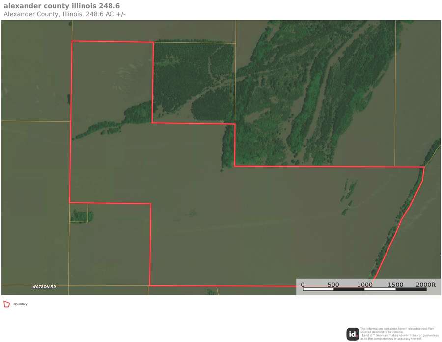 WATSON ROAD, MILLER CITY ALEXANDER COUNTY IL 248.6 AVAILABLE